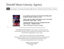 Tablet Screenshot of maassagency.com